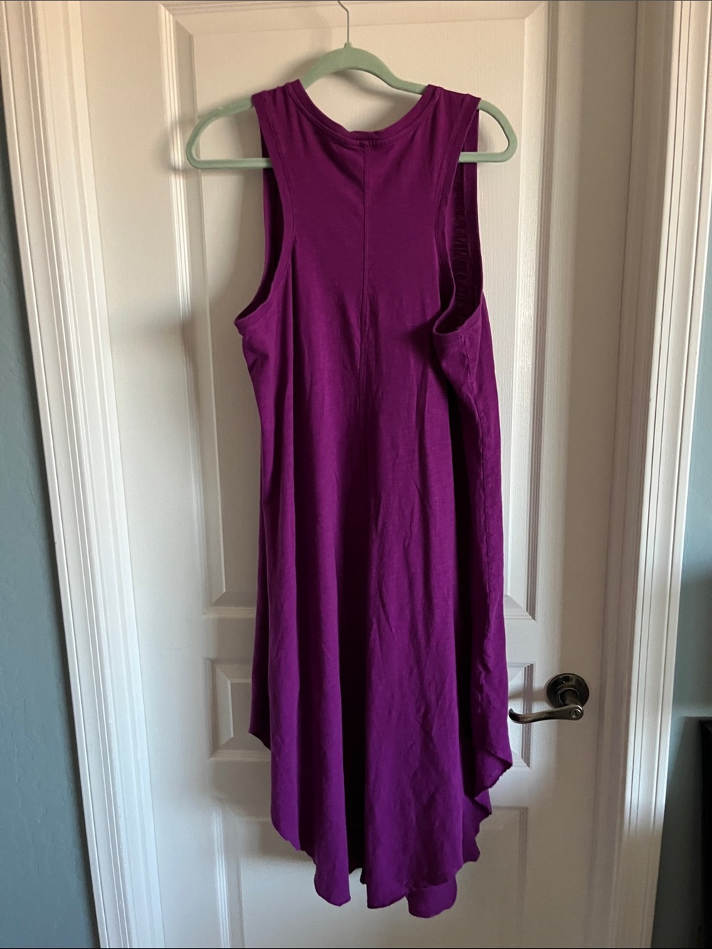 Sky Purple Sleeveless V-Neck Midi Dress - Picture 5 of 5